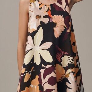 Anthropologie Multicolor Floral Dress